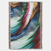 ブルーバレーワールウィンドレインボー スローブランケット (正面縦)