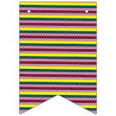 ブルーバンティングフラッグ | 誕生日と結婚式の装飾 バンティングフラッグ (第3の旗)