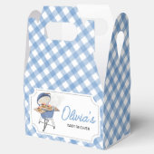 ブルーバーガーBBQベビーシャワー フェイバーボックス (オープン)