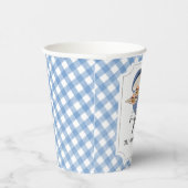 ブルーバーガーBBQベビーシャワー 紙コップ (右)