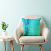 ブルーバーク写真 クッション (椅子)