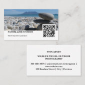 ブルーバーグビーチテーブルマウンテンスタックロックス 名刺 (正面/裏面)