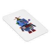 ブルーバースデーパーティーおもちゃロボット マグネット (右側)