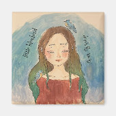 ブルーバーズの少女よ、飛び去るな マグネット (正面)