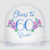 ブルーバーディ忘れーミーではなく花60誕生日 (裏面)