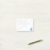 ブルーバードおよびフローラノート ポストイット (デスク上)