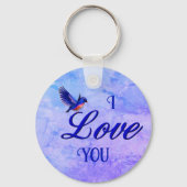 ブルーバードが大好き キーホルダー (正面)