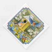 ブルーバードとトールイエローバードハウス (コーナー)