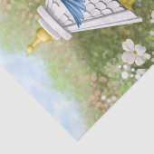 ブルーバードとトールイエローバードハウス 薄葉紙 (詳細)