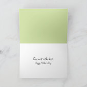 ブルーバードとネストマザーの日 カード (内部)