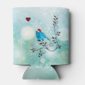 ブルーバードとハートクーラーボックス 缶クーラー (裏面)