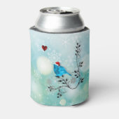 ブルーバードとハートクーラーボックス 缶クーラー (缶裏面)