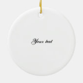 ブルーバードとハート! セラミックオーナメント (裏面)