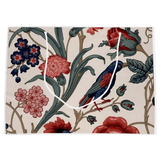 ブルーバードとフローラ抱き枕 ラージペーパーバッグ (正面)