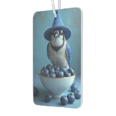 ブルーバードとブルーベリーのボウル カーエアーフレッシュナー (左)