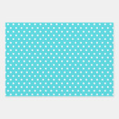 ブルーバードと花 ラッピングペーパーシート (正面2)