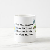 ブルーバードと蝶 コーヒーマグカップ (中央)