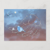 ブルーバードのクリスマス! シーズンポストカード (正面)