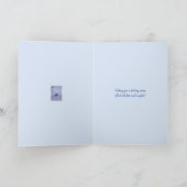 ブルーバードのハッピーホリデーグリーティングカード シーズンカード (内部)