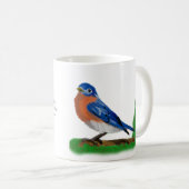 ブルーバードのマグ コーヒーマグカップ (正面右)