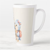 ブルーバードの兄弟姉妹ラテコーヒーマグ カフェラテマグ (右)
