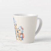 ブルーバードの兄弟姉妹 コーヒーマグ カフェラテマグ (右アングル)