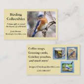 ブルーバードの名刺 名刺 (正面/裏面)