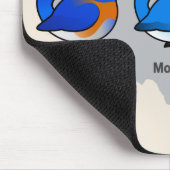 ブルーバードの地図 マウスパッド (コーナー)