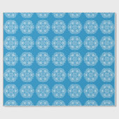 ブルーバードの曼荼羅 ラッピングペーパー (フラット)