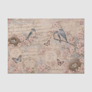 ブルーバードの桜の楽譜 薄葉紙