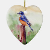 ブルーバードの歌のオーナメント セラミックオーナメント (右)
