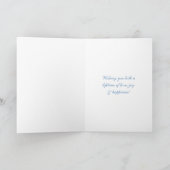 ブルーバードの結婚式 カード (内部)