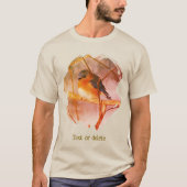 ブルーバードの自然アート オーダーメイド Tシャツ (正面)