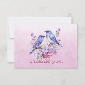 ブルーバードの花ピンク (正面)