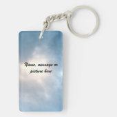 ブルーバードの"そう愛された"詩 キーホルダー (裏面)