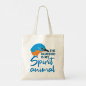 ブルーバードは私の霊獣のブルーバードだ トートバッグ (裏面)