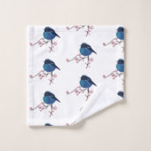 ブルーバードアート バスタオルセット (ウォッシュタオル)