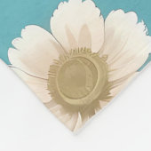 ブルーバードウィリアムインスパイアモリスターコイ フリースブランケット (角)