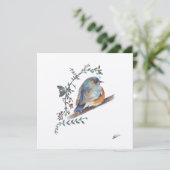 ブルーバードウォーターカラーベリーグリーンリーアート (スタンド正面)