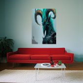 ブルーバードエイリアン | AIアートポスター ポスター