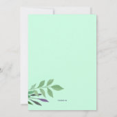 ブルーバードオンアブランチ招待状 招待状 (裏面)