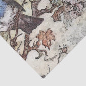 ブルーバードオンブランチバタフライヴィンテージデコパージュ 薄葉紙 (詳細)