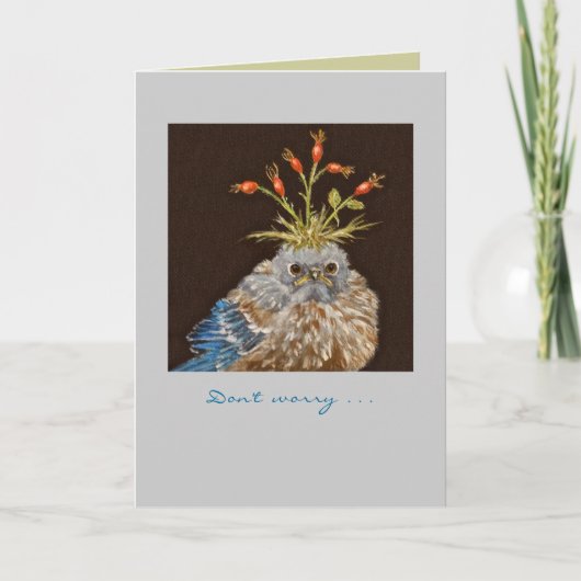 ブルーバードカードを心配するな カード (正面)