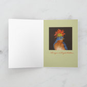 ブルーバードカードを心配するな カード (内部)