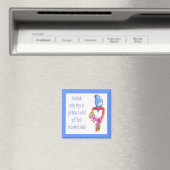 ブルーバードガーデニングおもしろい引用文 マグネット (インサイチュ (食洗機))