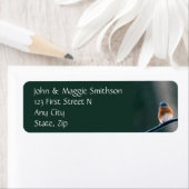 ブルーバードガーデンバードワイルドライフカスタム自然 ラベル (インサイチュ)