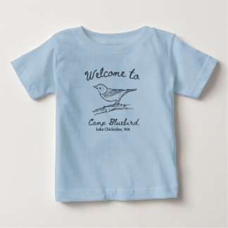 ブルーバードキャンプTシャツ ベビーTシャツ