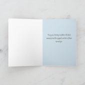 ブルーバードクリスマスカード シーズンカード (内部)