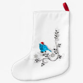 ブルーバードクリスマス スモールクリスマスストッキング (裏面)