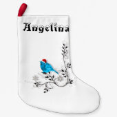 ブルーバードクリスマス スモールクリスマスストッキング (正面)
